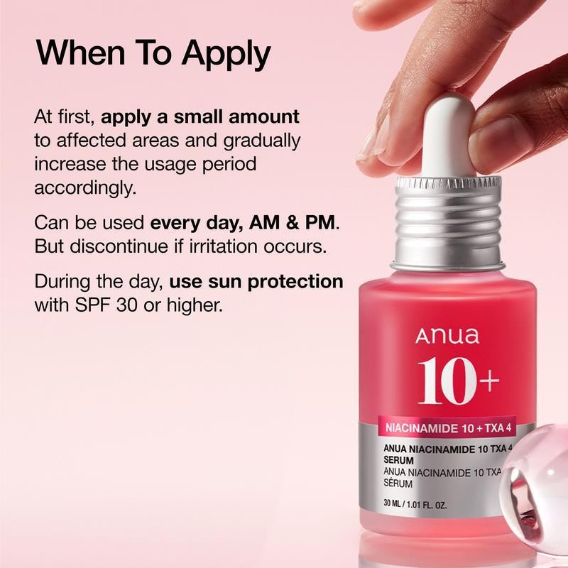 Anua10% Niacinamide Essence Moisturizing Brightening Moisturizing Soothing Skin Care Serum Essence G