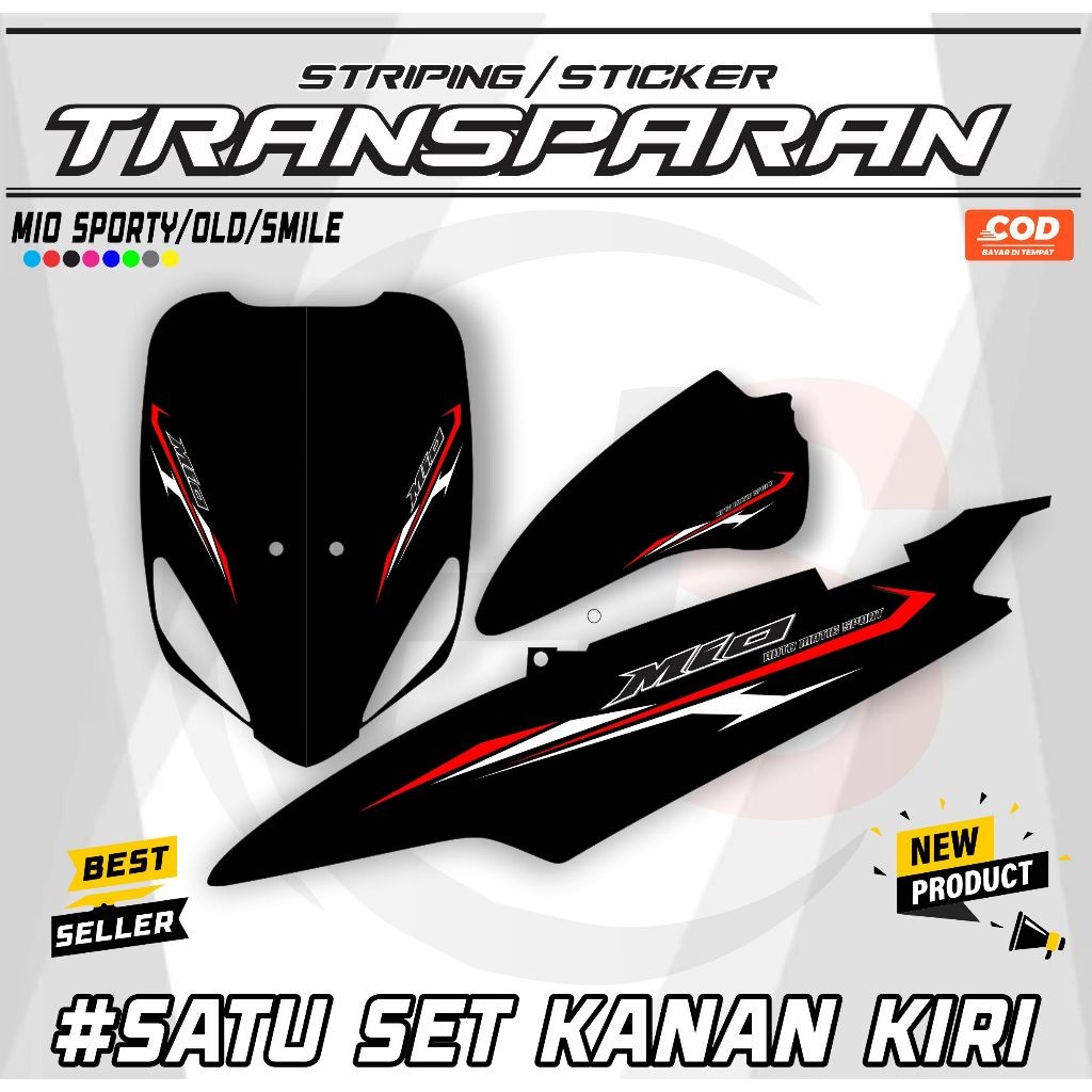 / MIO MOTORCYCLE STRIPING TRANSPARKENT UV LATEST VARIATION H202