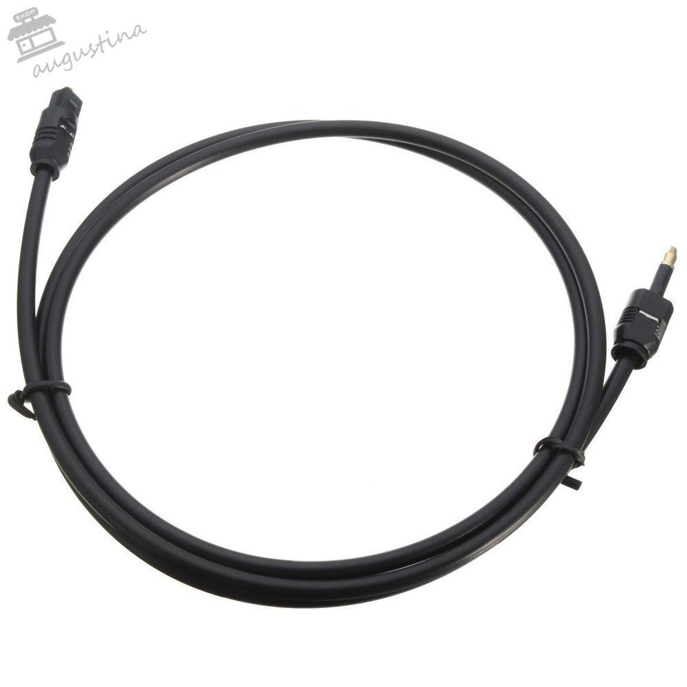 AUGUSTINA Optic Fibre Line Mini 3.5 มม.ปลั๊ก 1M 3FT Digital Optical Optic Fibre Fiber Line เชื่อมต่อ