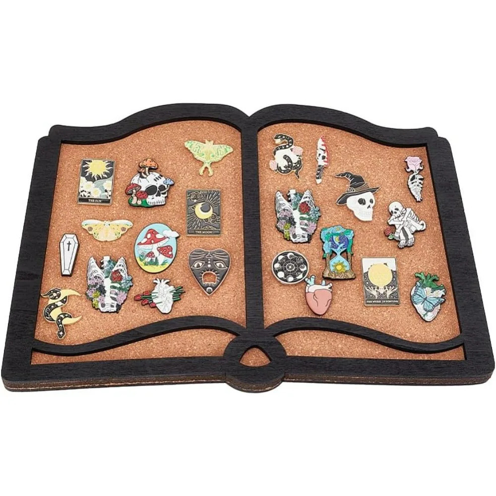 1 Pc Pin Board Book Cork Board Bulletin Display Board 0.8 นิ้วหนาติดผนัง Cork Board
