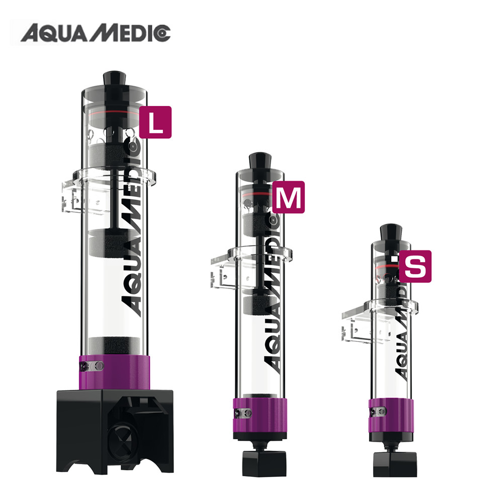 Aqua Medic Multi Reactor Gen II Dual Chamber Media Reactor สมาร์ท Flow Control สําหรับ Aquarium Coral Reef Marine ถังกรองระบบอะคริลิคก่อสร้าง