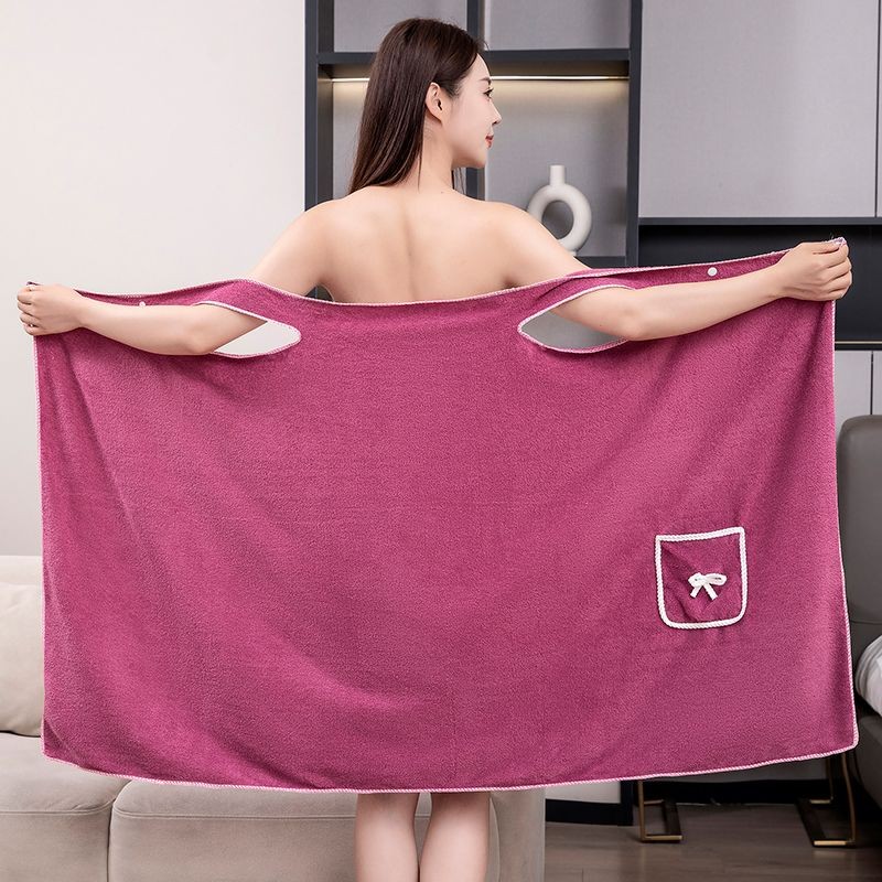 新款洗澡浴巾吊带穿戴式浴巾浴裙浴袍夏季薄款New Bath Bath Towel Sling Wearable Bath Towel Bath Dress20251007
