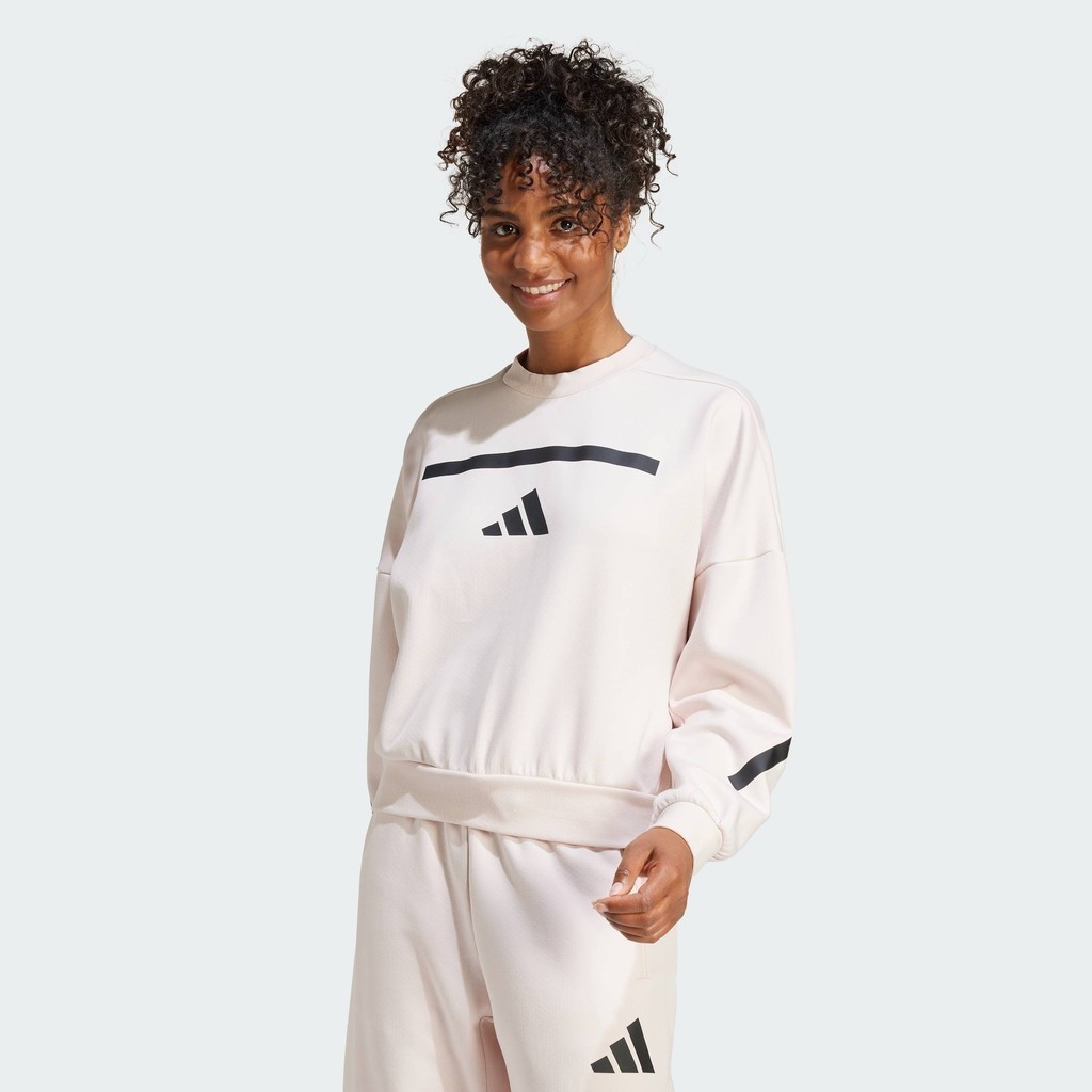 adidas ไลฟ์สไตล์ สเวตเตอร์ adidas Z.N.E. ผู้หญิง สีชมพู JF4783