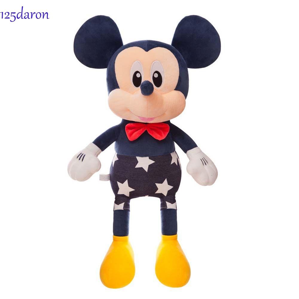 DARON1 Mickey Mouse ตุ๊กตาของเล่นสําหรับเด็กสัตว์ของเล่นตกแต่งบ้าน Mickey Mouse Soft Plush การ์ตูนสั