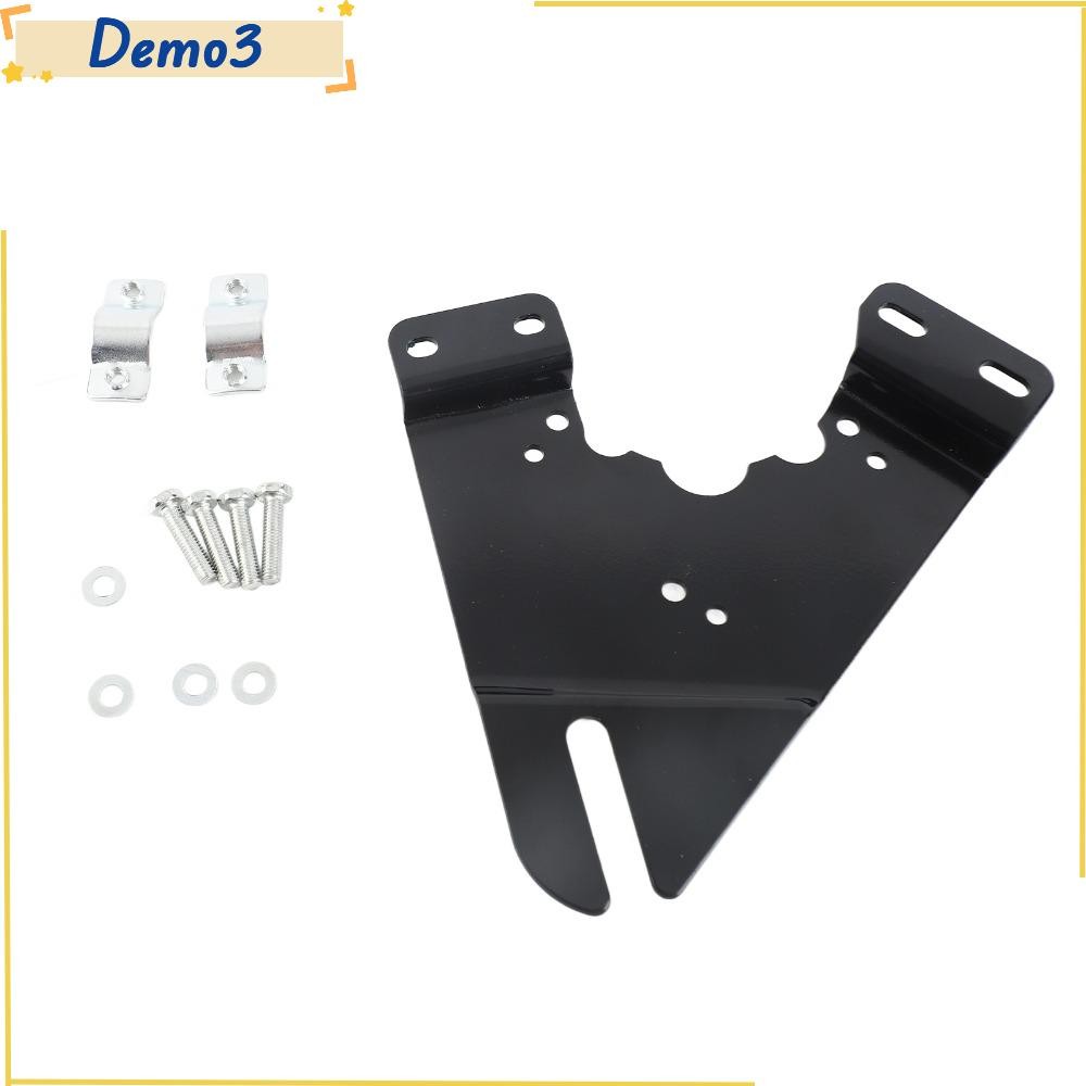 [DEMO3] แผ่นยึดมอเตอร์, เหล็กสีดําไฟฟ้ารอบแผ่นมอเตอร์ทนทานน้ําหนักเบาติดตั้ง Pad สําหรับ MY1016Z/MY1