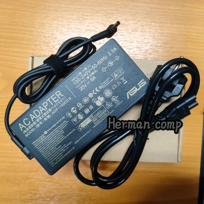 120W Original Charger Adapter สําหรับ Asus 20V 6A แล็ปท็อป Adp-120CD B, Adp-120CH B, Adp-120VH B, A1