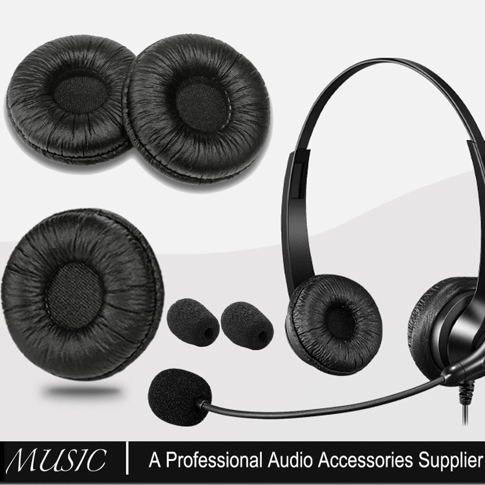 แผ่นรองหูฟังสําหรับ Plantronics HW251N HW261N HW510 HW520 Blackwire C320 3210 3220 3320 Jabra Biz 15