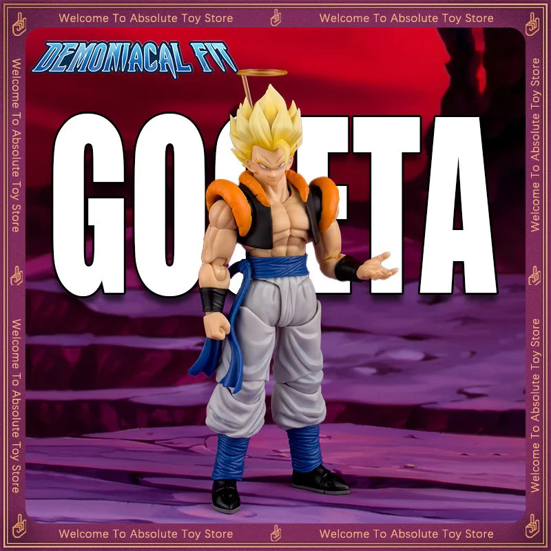 ยอดนิยมเลือก Demoniacal Fit Gogeta Dragon Ball Z Action Figure Hero Waltz Shf Gogeta Super Saiyan 3.