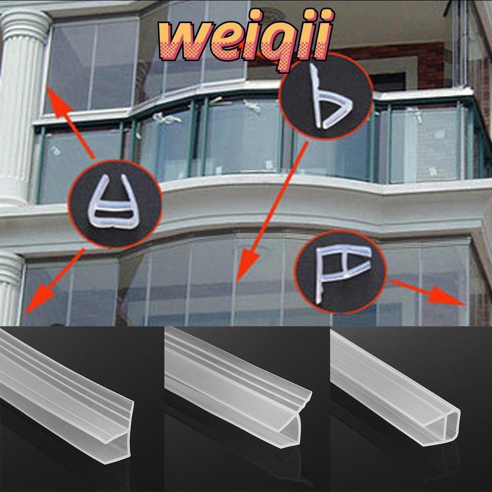 WEIQII 1M 6-12 มม.FU h แถบปิดผนึกรูปร่าง Home & Living Home Improvement ฮาร์ดแวร์ซีลหน้าต่าง