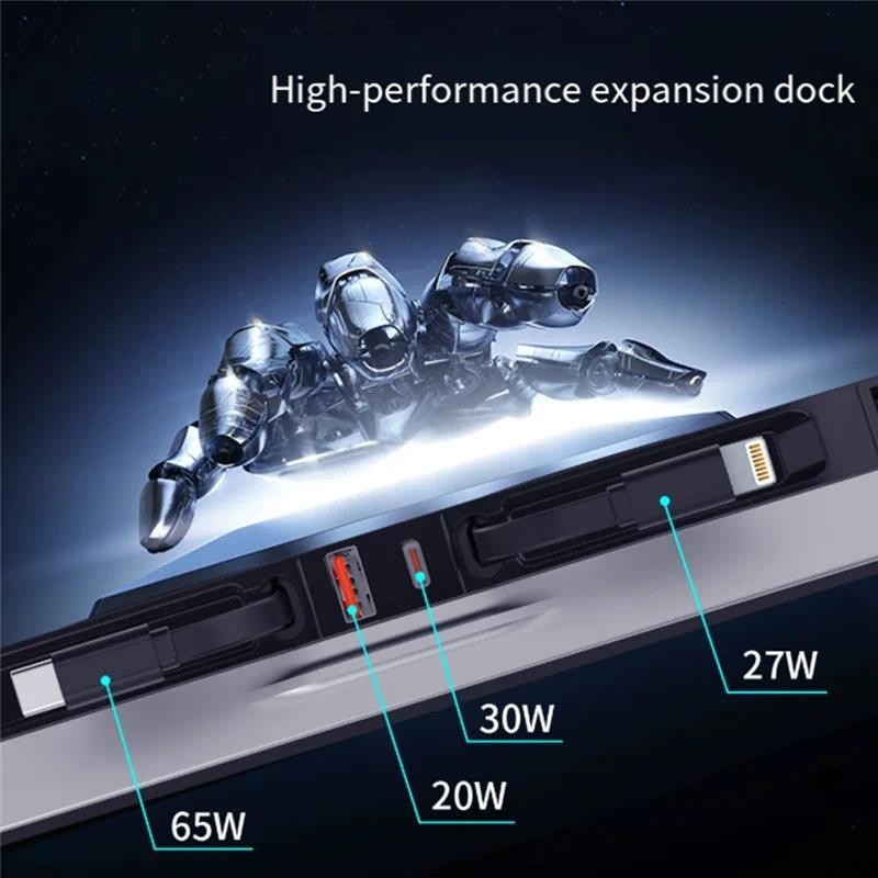 AM-Juniper 2025 Highland 65W Central Control Docking Station สําหรับ Tesla รุ่น Y/3 มัลติฟังก์ชั่น 1