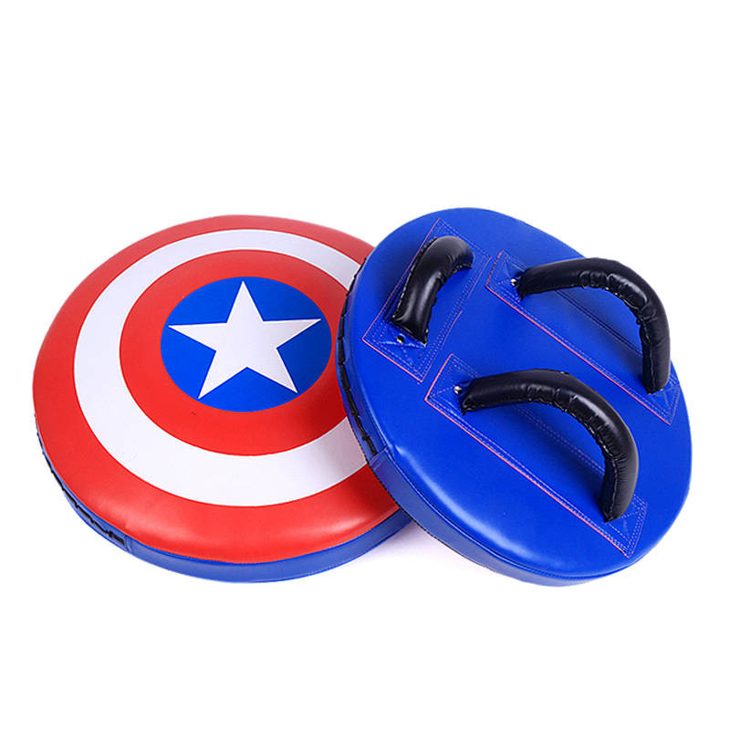 American Team Long round Shield Target Taekwondo Foot Target Heavy Punch Chest Target Pad Rear Pedal