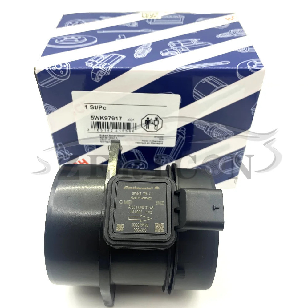 1 ชิ้น 5WK97917 A6510900148 Mass Air Flow Maf Sensor สําหรับ Mercedes-benz W204 W212 X204 Sprinter 3