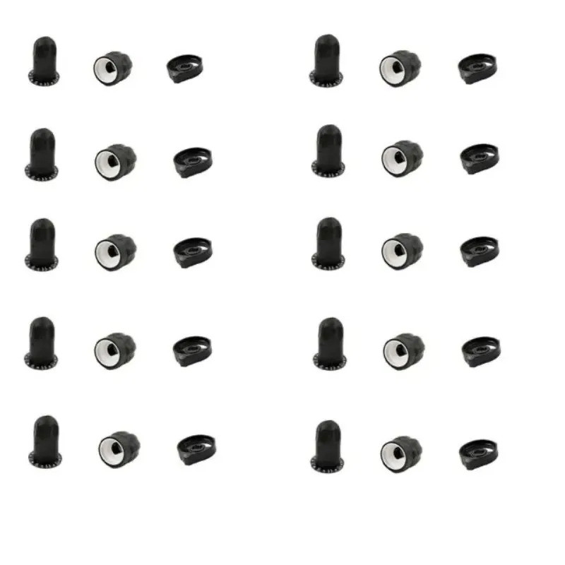 10 คู่ Walkie Talkie Volume & Channel Knob Cover Cap สวิตช์ศูนย์กลางสําหรับ XTS1500 XTS2500 XTS2500I