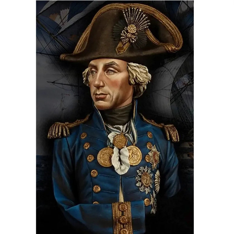 รูปเรซิ่นรุ่น GK หมายเลข 001-1/9 แบบ unassembled และยังไม่ถูกทาสี