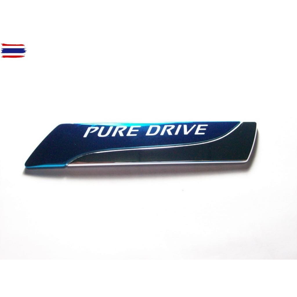โลโก้ Nissan PURE DRIVE แท้ logo pure drive แท้ genuine Size:2.5x12 CM.