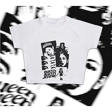 เสื้อครอปผู้หญิง QUEEN JENNIE (LD 88, P 40)