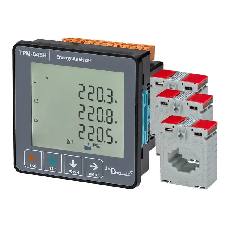 สุดคุ้ม Samwha-Dsp TPM-04SH Energy Analyzer Multimeter 3P&4W