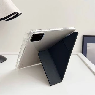 เคสอะคริลิคใสสำหรับ Redmi Pad 2 ขนาด 9.7/11 Pad SE 11 Mi Pad 6 Pad 7, Pad 7 Pro/8/8 Pro เคสกันกระแทกแบบพับได้รูปตัว Y
