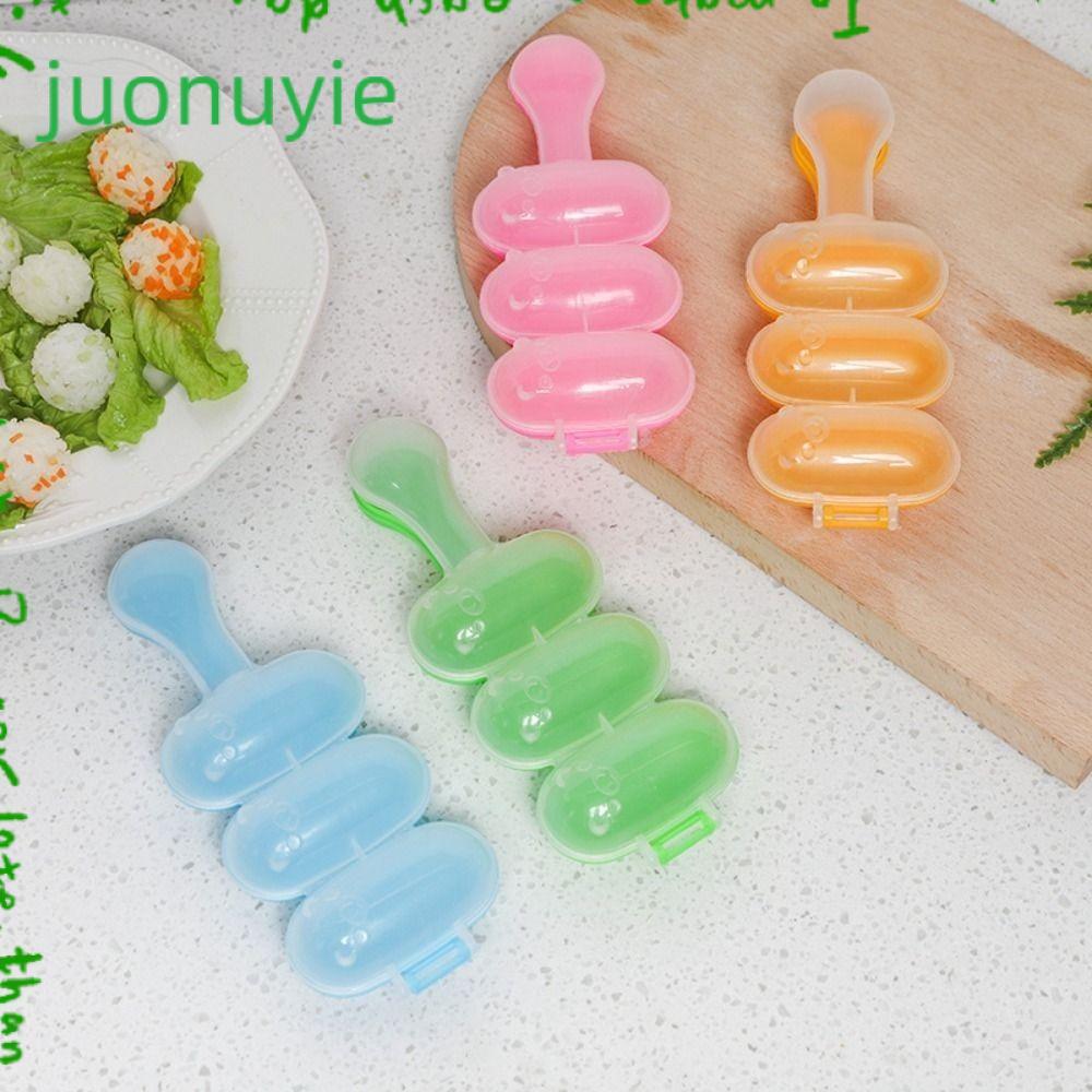JUONUYIE ข้าวปั้น Mould, Shaker Lunch Gadgets เครื่องทําข้าวปั้นเด็ก, DIY Onigiri แม่พิมพ์อนุบาลอาหารตกแต่งเครื่องทําซูชิเด็กอาหารกลางวัน