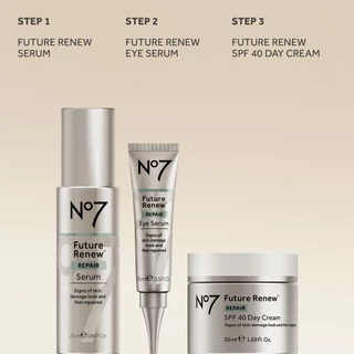 No7 Future Renew Repair Eye Serum 15 ML. นัมเบอร์เซเว่น ฟิวเจอร์ รีนิว รีแพร์ อาย เซรั่ม 15 มล.