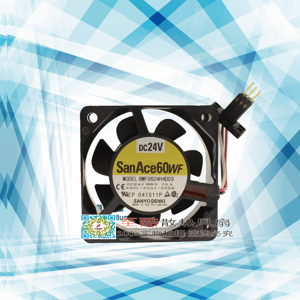 ยี่ห้อใหม่เดิมแท้ A90L-0001-0508 Fanaco 9WF0624H4D03 6 ซม.พัดลมระบายความร้อน