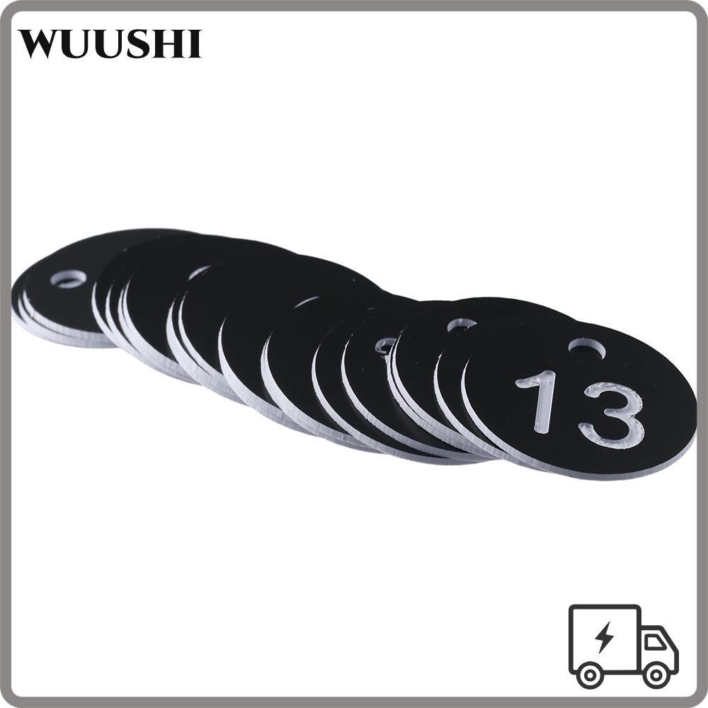 วูชิ 20 แพ็ครอบ, 35 มม. ป้ายตัวเลขสีดํา, พยาบาล 1-20 ล็อกเกอร์บ้าน สํานักงาน