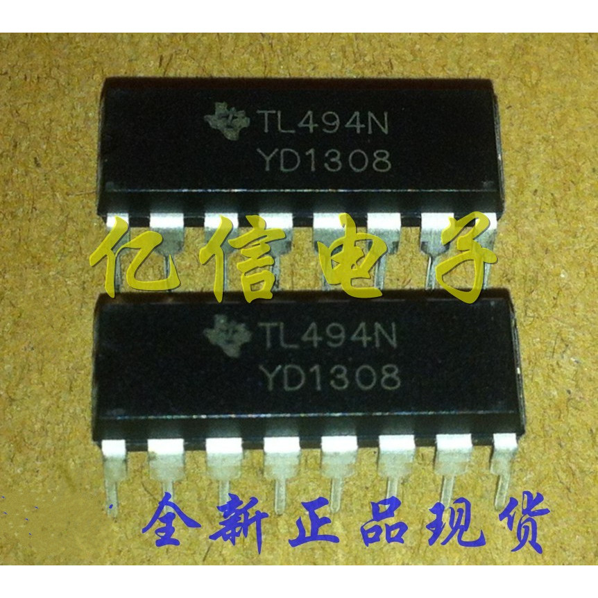 ยี่ห้อใหม่ Original TL494N TL494 DIP16 Pulse กว้างปรับวงจรควบคุม