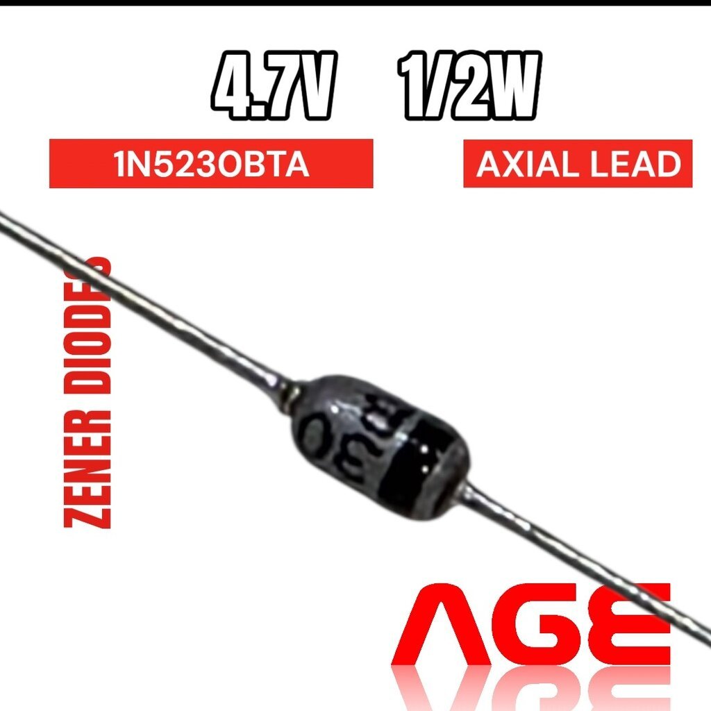 Zener Diode 4.7V 1/2W #1N5230BTA