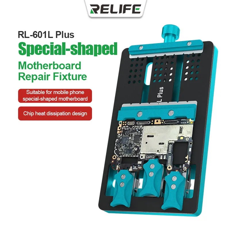 ที่ยึดเมนบอร์ด แท่นยึดเมนบอร์ด RELIFE RL-601L Plus จิ๊กซ่อมเมนบอร์ด แท่นซ่อมบอร์ดมือถือ เครื่องมือซ่อมเมนบอร์ด