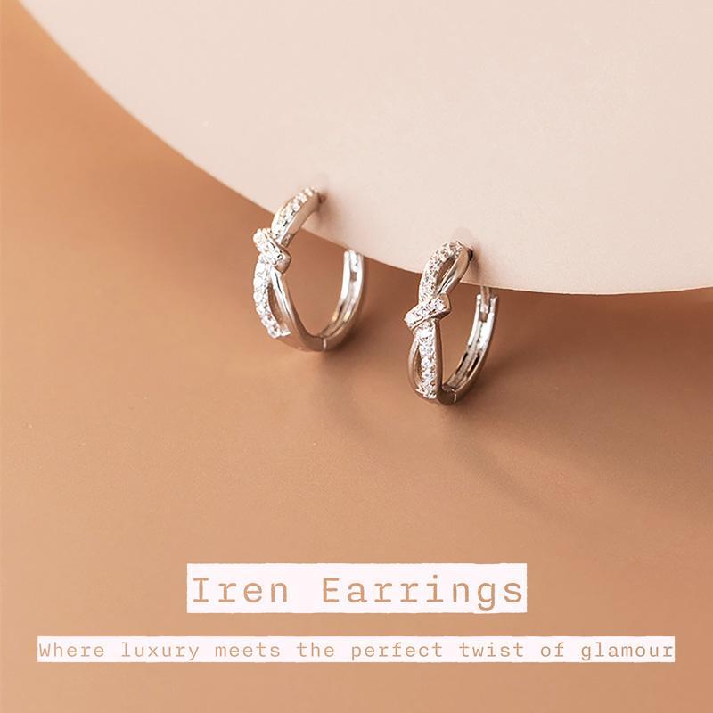 Iren Earrings ต่างหูเงินแท้ S925 [MERCELO]