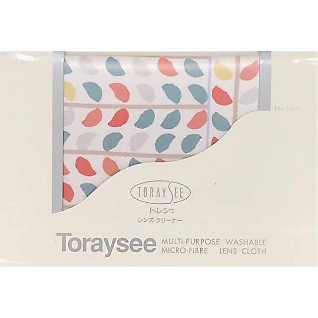 ผ้าเช็ดแว่นตา หน้าจอคอมพิวเตอร์  เลนส์กล้อง  Toraysee ผ้าไมโครไฟเบอร์ 100% นำเข้าญี่ปุ่น