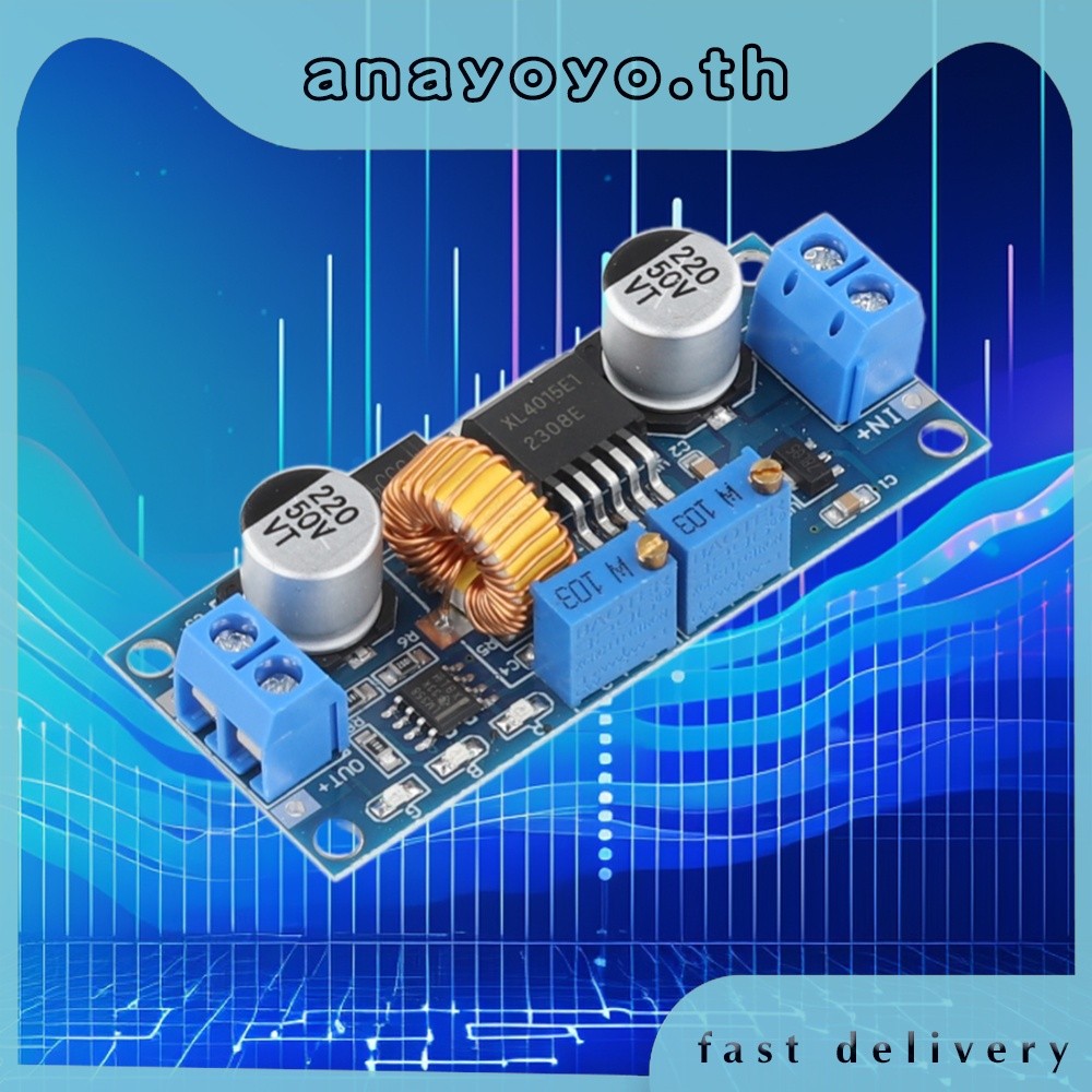 [anayoyo.th] XL4015 Lithium Charger Step Down Module 4-38V ถึง 1.25-36V DC Step Down Power Supply Bu