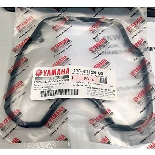 1YCE119300 ประเก็นฝาครอบฝาสูบ Spark 115i Finn ฟินน์ Fino115i หัวฉีด แท้ Yamaha 1YC-E1193-00 1FC-