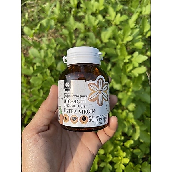 น้ำมันถั่วดาวอินคา 500เม็ด ซอฟเจล sacha inchi oil