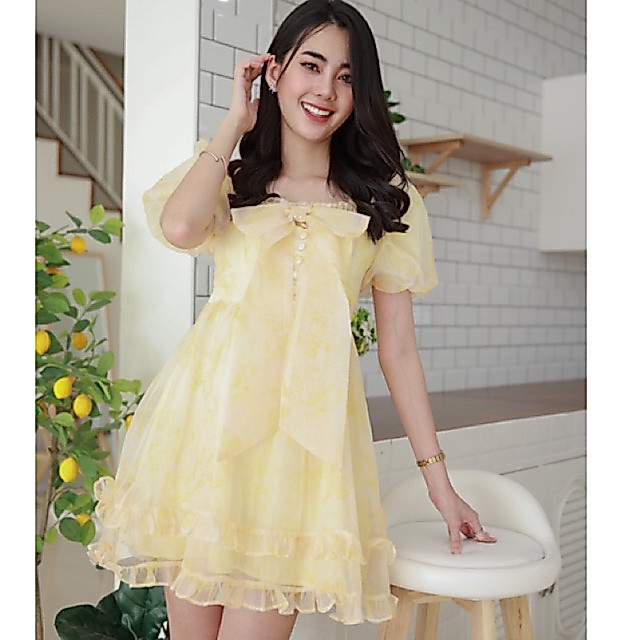 SocuteStyle dress โซคิ้วท์สไตล์