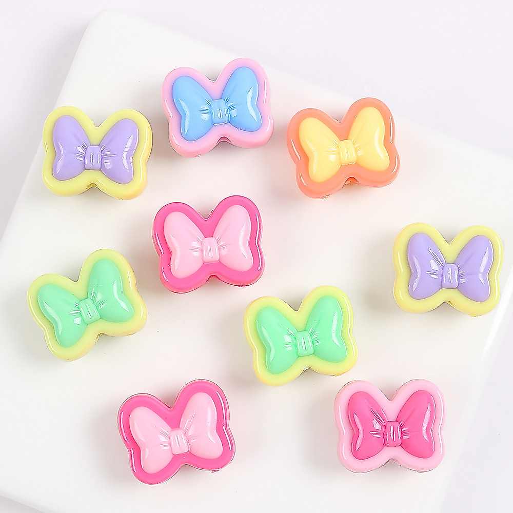 10ชิ้นอะคริลิหลุมใหญ่กุทัณฑ์ลูกปัดที่มีสีสันหลวม ตัวเว้นวรรค ลูกปัดเครื่องประดับลูกปัดสําหรับทําสร้อยข้อมือสร้อยคอ ทําเอง ต่างหูเครื