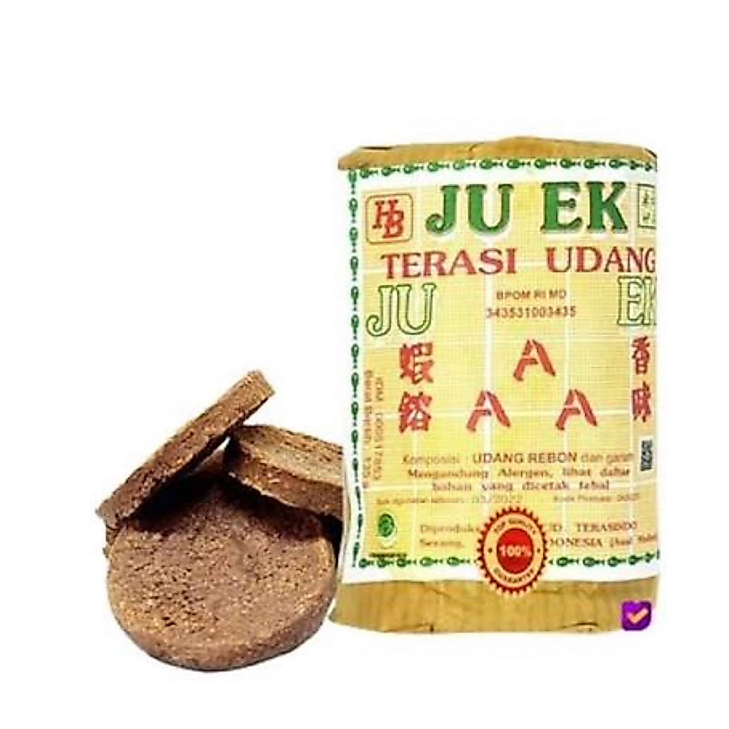 Indonesia Terasi Udang / Shrimp Paste JU EK Terasi Asli Belacan Medan 135 ml