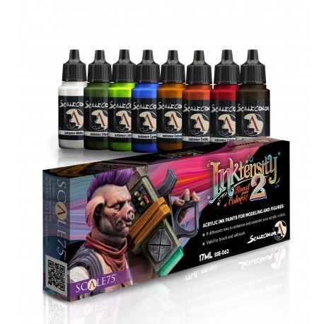 (Scale75) INKTENSITY 2 ACRYLICS PAINTS สีอะคริลิค