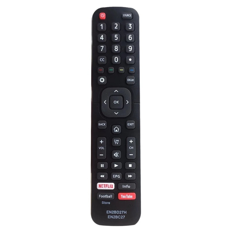 Dévant Hisense สมาร์ททีวีรีโมทคอนโทรล EN2BC27 EN2BC27D สําหรับ Hisense LCD TV รีโมทคอนโทรล Fernbedie
