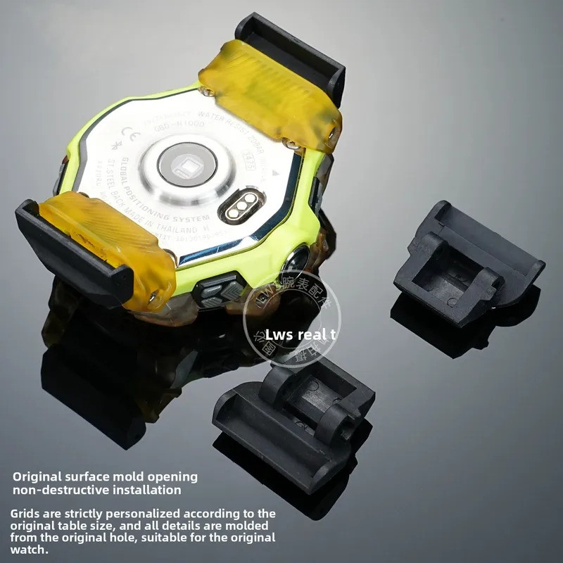 สําหรับ Casio G-SHOCK GBD-H1000 gbd h1000 อะแดปเตอร์ดัดแปลง GBD-H1000 Connector สายยางหนังแท้นาฬิกาส