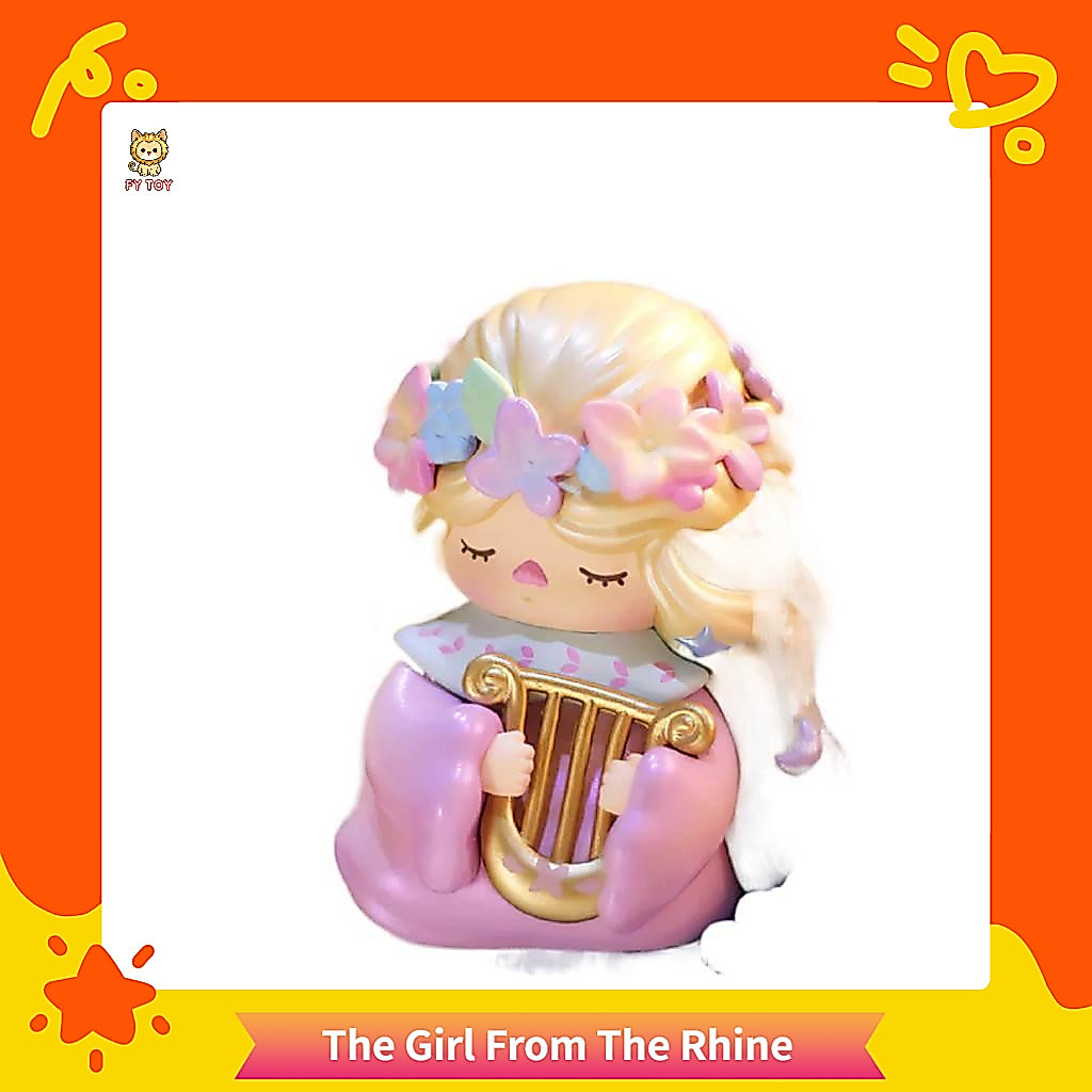 พร้อมสต็อก PUCKY PUCKY สาวจาก Rhine The Rhine สาว sigg Co-Branded Limited Edition Big Baby Big Body อินเทรนด์เล่น Healing รูปเดสก์ท็อปตกแต่ง Mystery กล่องของขวัญของเล่นตุ๊กตา Art Design ของสะสม