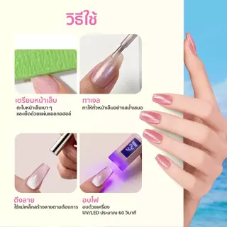 KARIOOO One Step Gel เจลทาเล็บ 3in1 ไม่ต้องทาเบส/ท็อปโค้ท แห้งไว 60 วิ ติดทนนาน พร้อมเครื่องอบ UV/LED