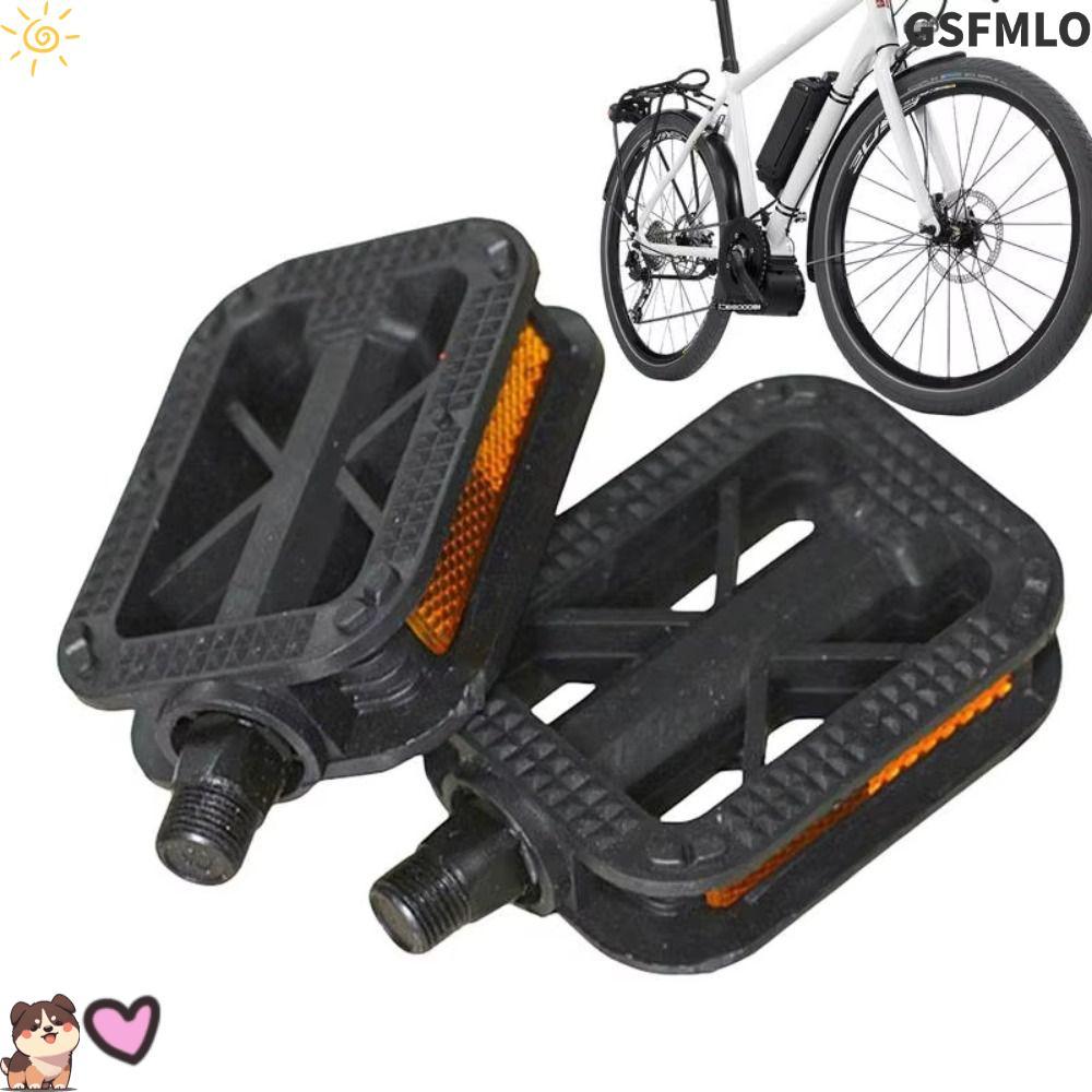 GSFMLO บันไดจักรยาน, Ultralight 9 16 MTB คันเหยียบถนน,อุปกรณ์ปั่นจักรยาน Anti-slip Mountain Bike Foot Plat