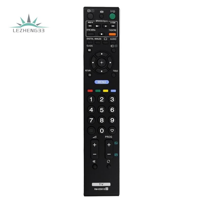 RM-ED013 รีโมทคอนโทรลสีดํารีโมทคอนโทรลพลาสติกเปลี่ยน LED LCD TV RM-EA006 RM-YD021 RM-EA002 RM-ED033 