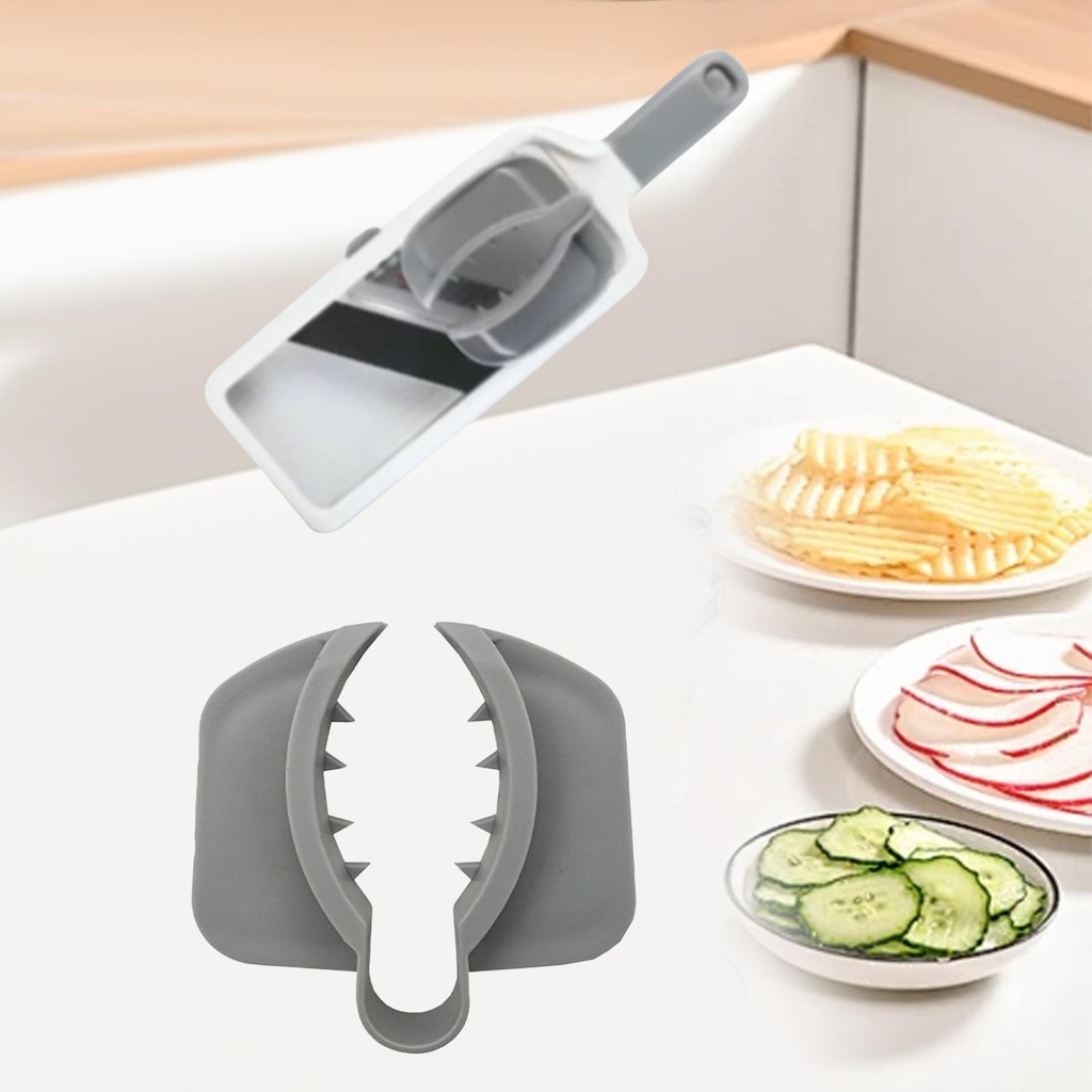 [Whgirld8] Potato Carrier Cutting Finger Guard, Hand Guard และเครื่องตัดอาหาร -finger Guard สําหรับย