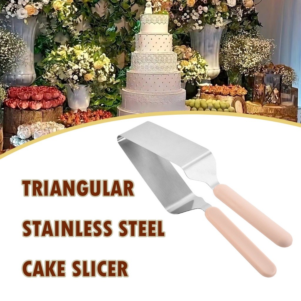 คูปองสุดคุ้ม！ เครื่องตัดเค้กสามเหลี่ยม ที่แบ่งเค้ก สแตนเลส ใช้งานสะดวก อเนกประสงค์ ราคา ถูกที่สุด ดีลบีเคเค แกลเลอรีภาพที่ 5