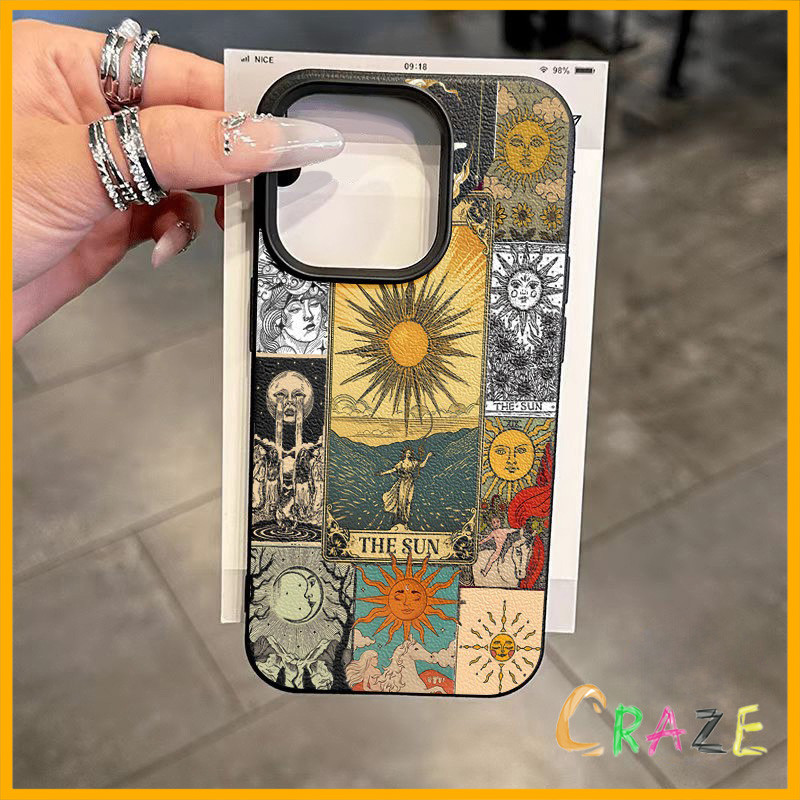 แฟชั่นรูปปั้นเทพีเสรีภาพหนังกราฟิติธรรมนุ่ม เคส for IPhone 17 16 15 12 14 13 11 Pro Max X 7Plus 15  Plus XS Max 8Plus XR