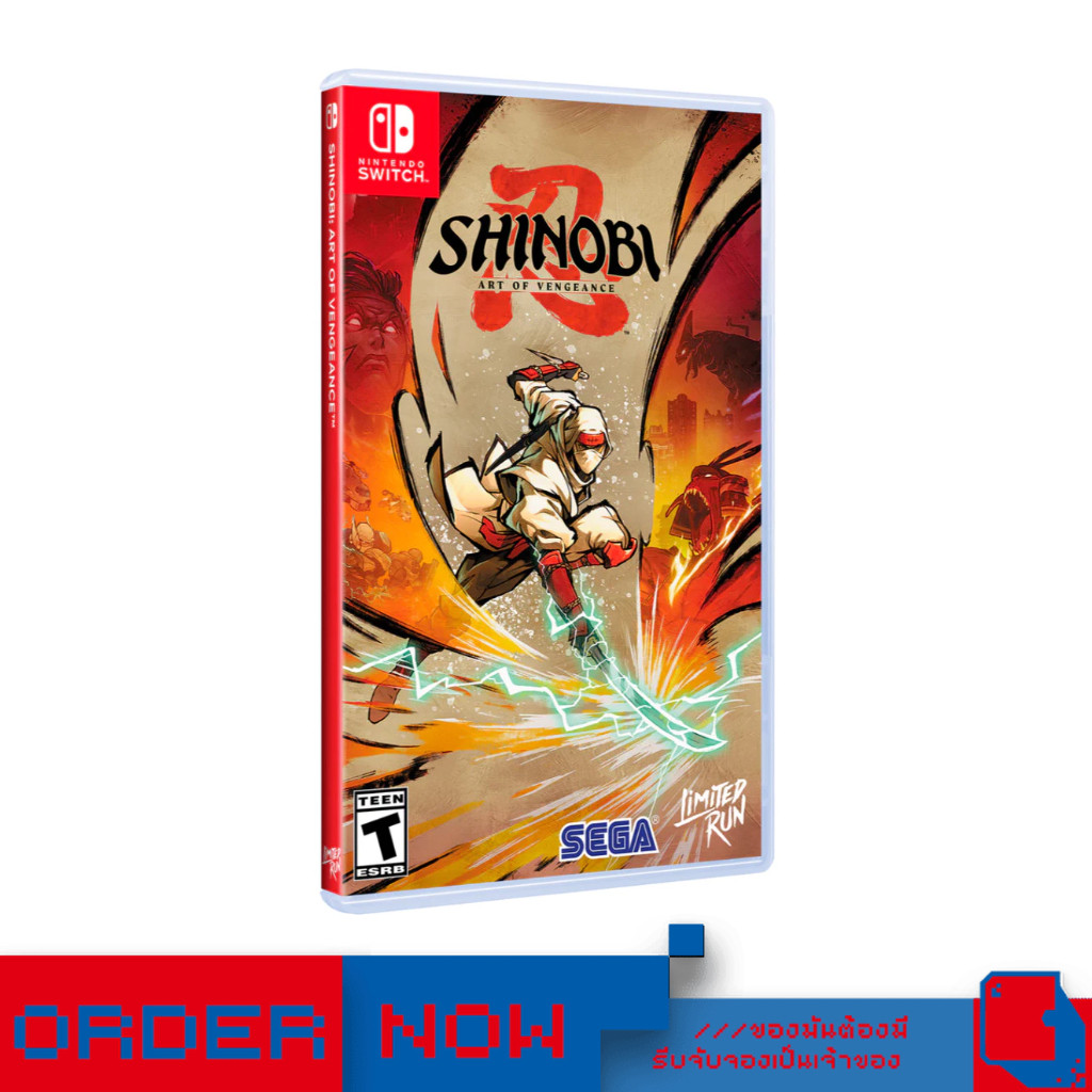 Nintendo Switch™ NSW Shinobi: Art of Vengeance #Limited Run Exclusive | bY ClaSsIC GaME