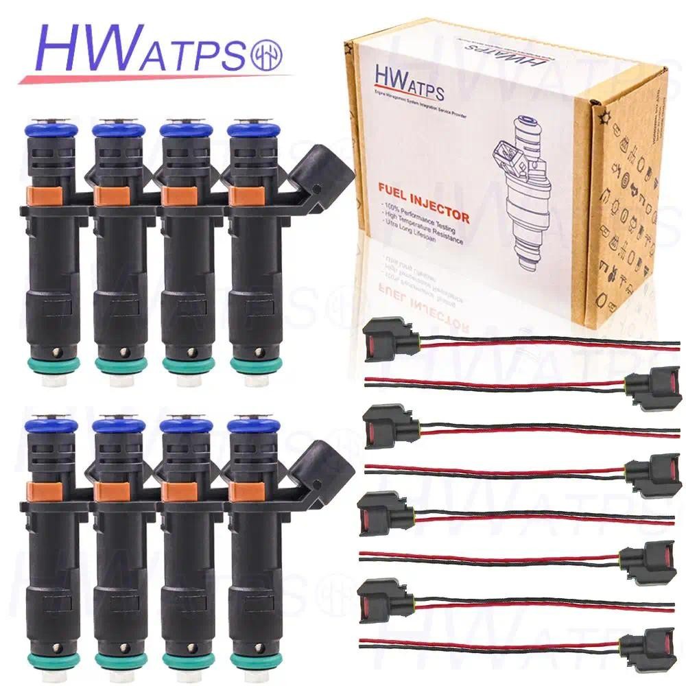 8PCS FJ817 ยี่ห้อใหม่หัวฉีดน้ํามันเชื้อเพลิงหัวฉีด CM5138 5C3Z9F593DA สําหรับ FORD EXPEDITION F-150 