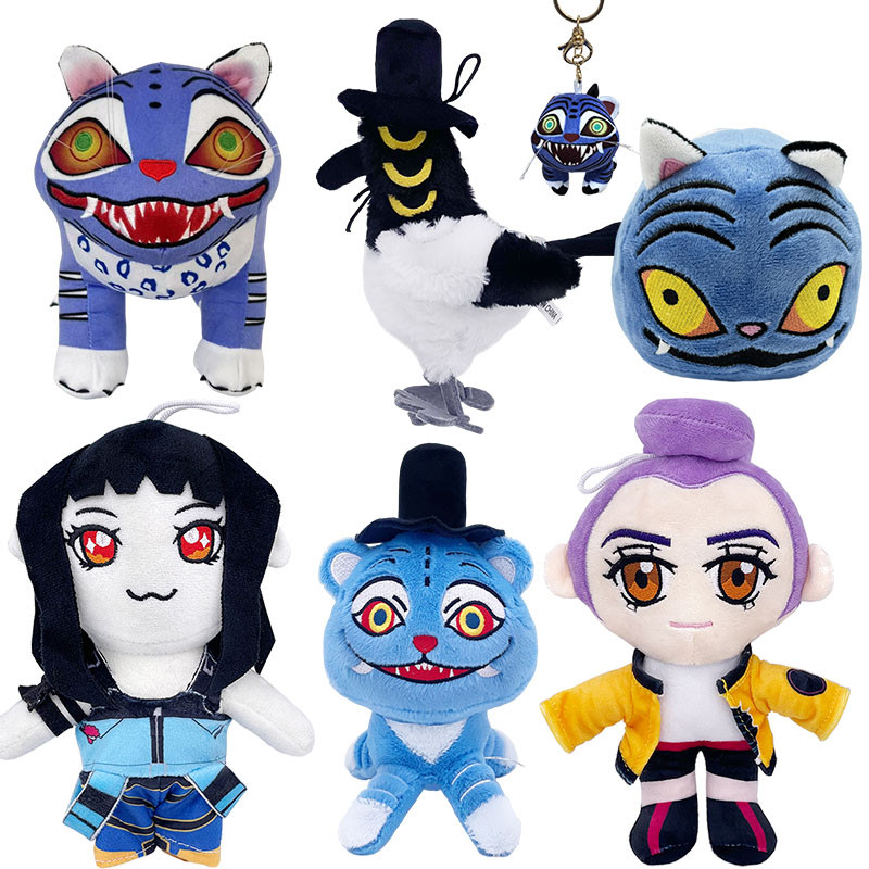 Rumi Zoey ตุ๊กตาตุ๊กตา KPop Demon Hunters Derpy Tiger ตุ๊กตาของเล่นคอลเลกชันของขวัญ